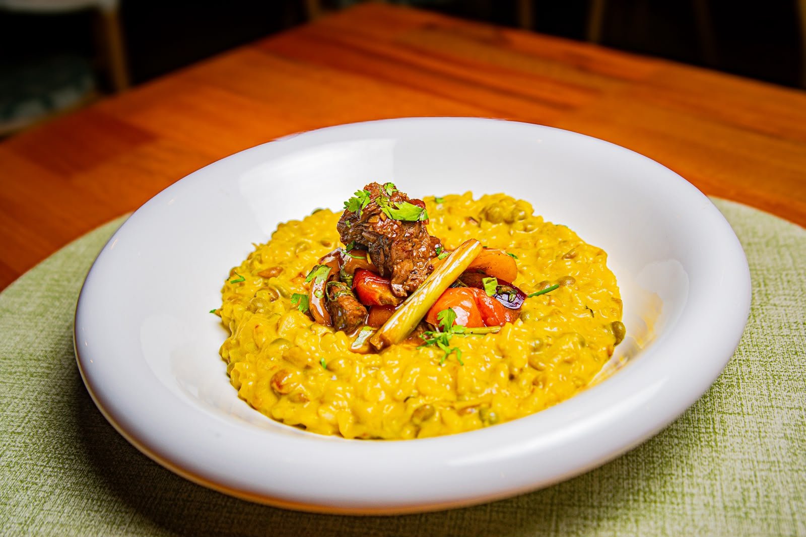 Plato de pescado gourmet